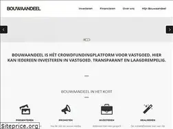 Sites similar to bouwaandeel.nl