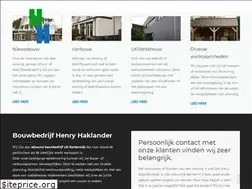 Sites similar to bouwbedrijfhenryhaklander.nl