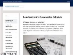 Sites similar to bouwkosten-calculatie.nl