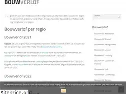 Sites similar to bouwverlof.com