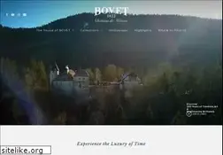Sites similar to bovet.com
