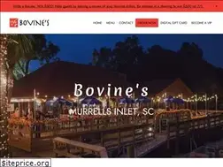 Sites similar to bovinesrestaurant.com