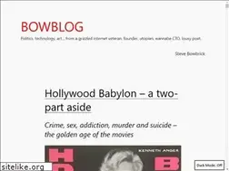 Sites similar to bowblog.com