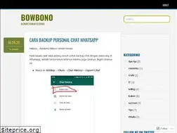 Sites similar to bowbono.wordpress.com