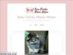 Sites similar to bowchickameowmeow.com