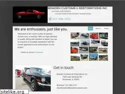 Sites similar to bowdencustoms.com
