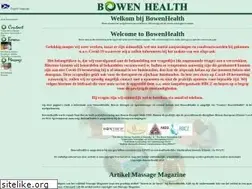 Sites similar to bowenhealth.nl