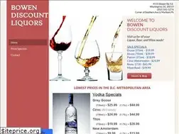 Sites similar to bowenliquors.com