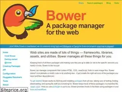 Sites similar to bower.io