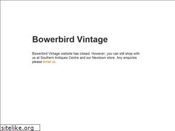 Sites similar to bowerbirdvintage.com.au