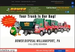 Sites similar to bowerdisposal.com