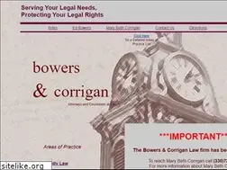 Sites similar to bowerscorriganlaw.com
