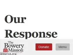 Sites similar to bowery.org