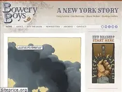 Sites similar to boweryboyscomic.com
