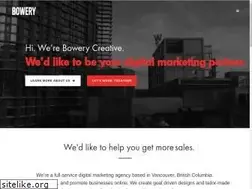 Sites similar to bowerycreative.com