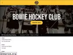 Sites similar to bowiehockey.org