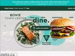 Sites similar to bowietowncenter.com