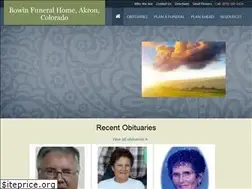 Sites similar to bowinfuneralhome.com