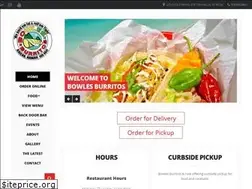 Sites similar to bowlesburritos.com
