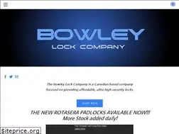 Sites similar to bowleylockcompany.com
