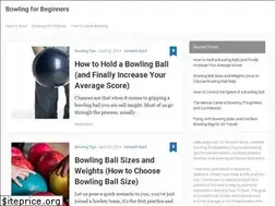 Sites similar to bowlingforbeginners.com