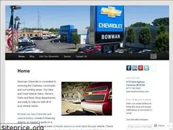 Sites similar to bowmanchevy.wordpress.com