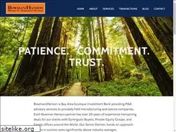 Sites similar to bowmanhanson.com