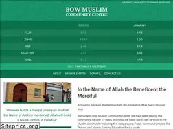 Sites similar to bowmosque.co.uk