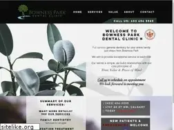 Sites similar to bownessparkdental.com