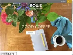 Sites similar to bowsandarrowscoffee.com