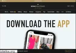 Sites similar to bowsboutiques.com