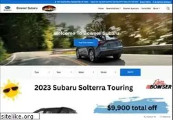 Sites similar to bowsersubaru.com