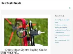 Sites similar to bowsightguide.com