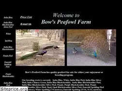Sites similar to bowspeafowlfarm.com