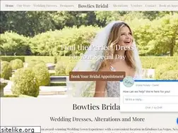 Sites similar to bowtiesbridal.com