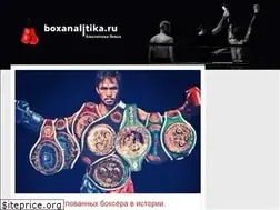 Sites similar to boxanalitika.ru