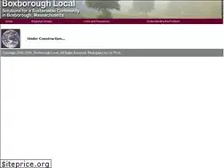 Sites similar to boxboroughlocal.org