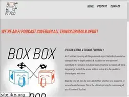 Sites similar to boxboxf1pod.com