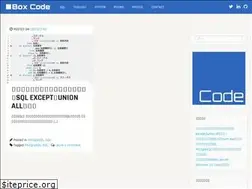 Sites similar to boxcode.jp