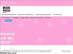 Sites similar to boxdecocouleurs.com
