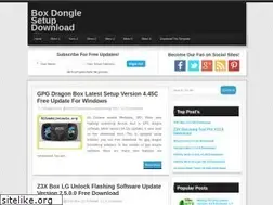 Sites similar to boxdongle.blogspot.com