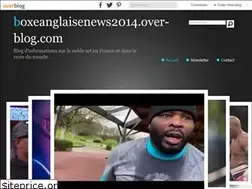 Sites similar to boxeanglaisenews2014.over-blog.com
