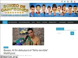 Sites similar to boxeodecampeones.com