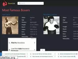 Sites similar to boxerlist.com