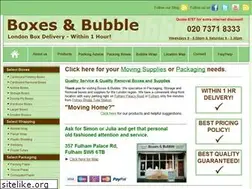 Sites similar to boxesandbubble.com