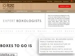 Sites similar to boxestogo.com.au