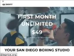 Sites similar to boxfitsd.com