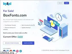 Sites similar to boxfonts.com
