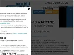 Sites similar to boxhillsuperclinic.com.au