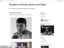Sites similar to boxing-ring.blogspot.com